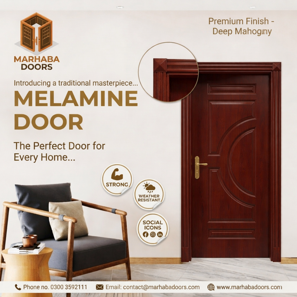 Melamine Door MDM05